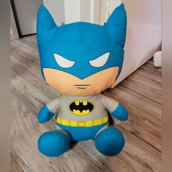 Blue Batman Plush Stuff Animal Justice League Toy Factor - Picture 2 of 5